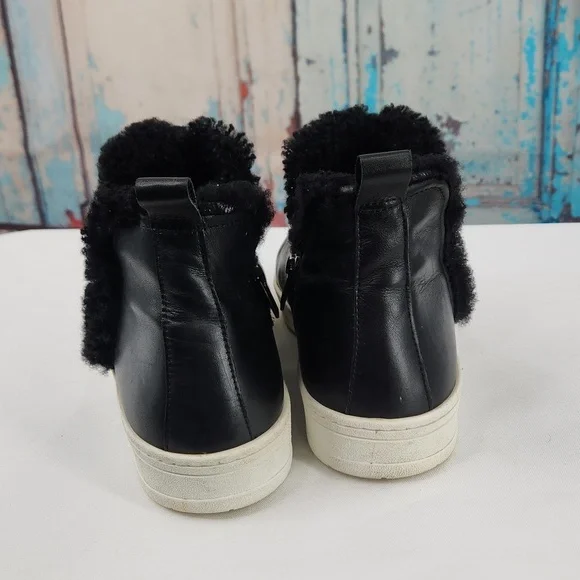 Aquatalia Sherpa Lined Sneakers‎ - Picture 3 of 9